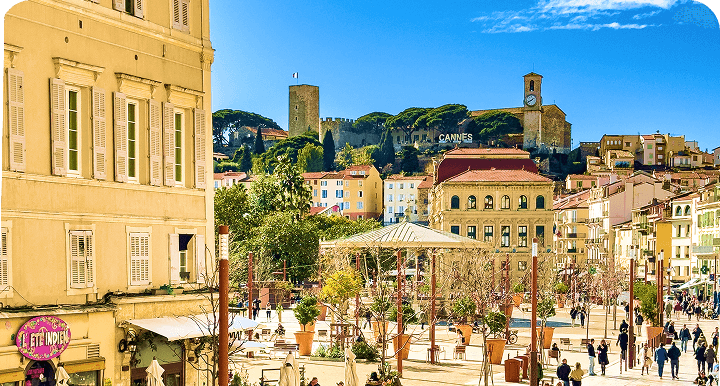 Vue de Cannes